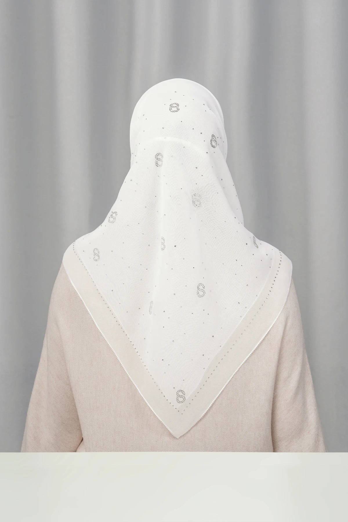 Everyday Glam Scarf - White