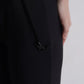 mona signature swimsuit in black by buttonscarves pants detail