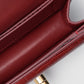 Alba Bag - Crimson Red in Croco