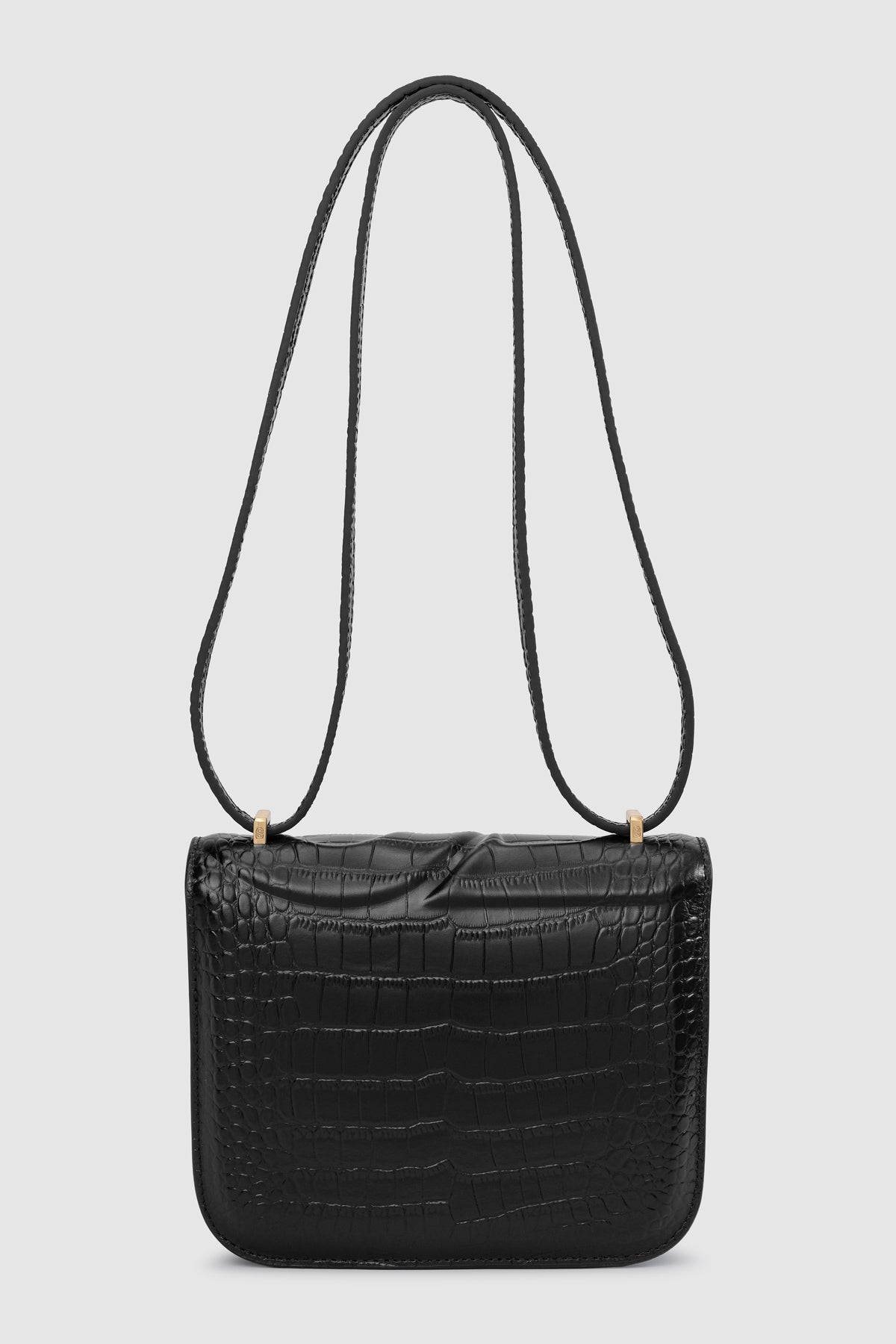 Alba Bag - Black in Croco