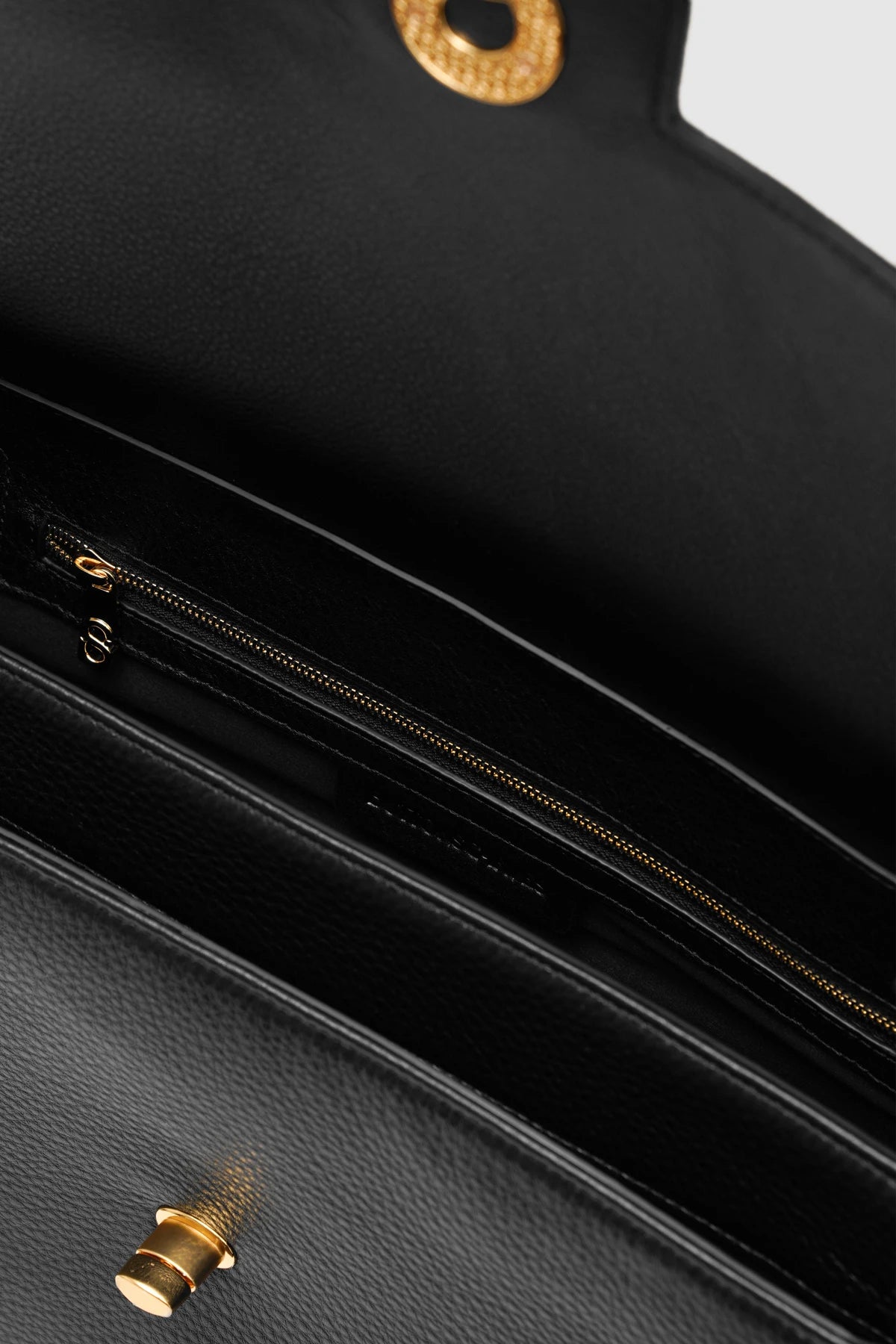Savina Bag - Pebble Leather - Black