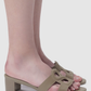 Kefi Block Heels - Taupe