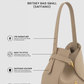 Britney Bag Small - Saffiano Leather - Clay