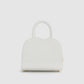 Joy Bag Small - Saffiano Leather - Bianco Candido