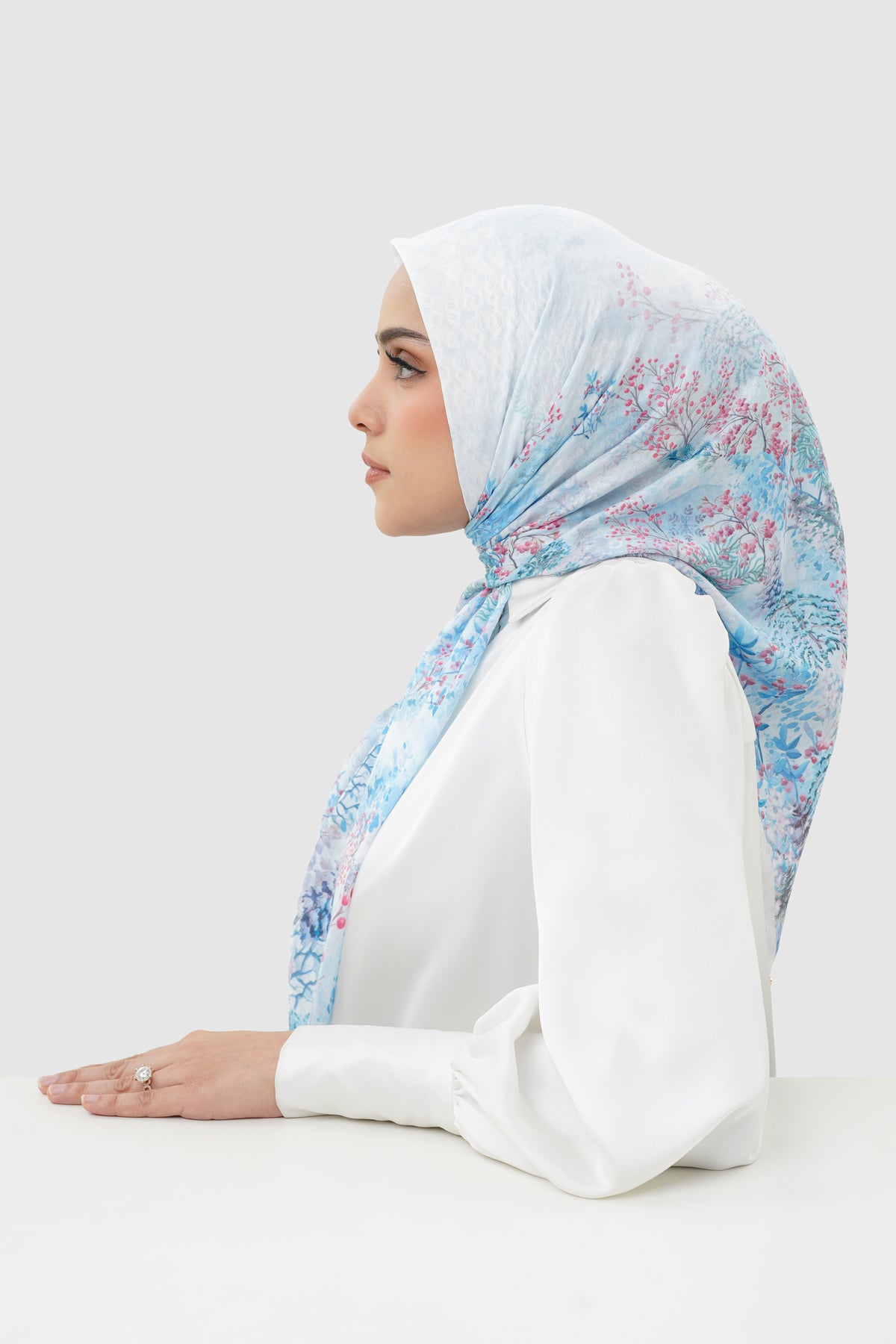 Holiday 3 Jacquard Voile - Glacier