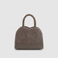 Joy Bag Small - Suede Leather - Taupe