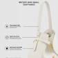 Britney Bag Small - Saffiano Leather - Bianco Candido