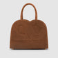Joy Bag Medium - Suede Leather - Caramel