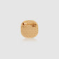 Square Pin Brooch Package - White