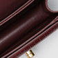 Alba Bag - Burgundy in Croco