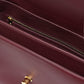 Savina Bag - Pebble Leather - Dark Cherry