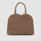Joy Bag Medium - Suede Leather - Soil