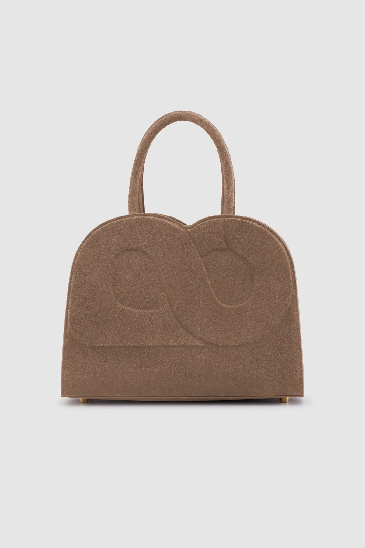 Joy Bag Medium - Suede Leather - Soil