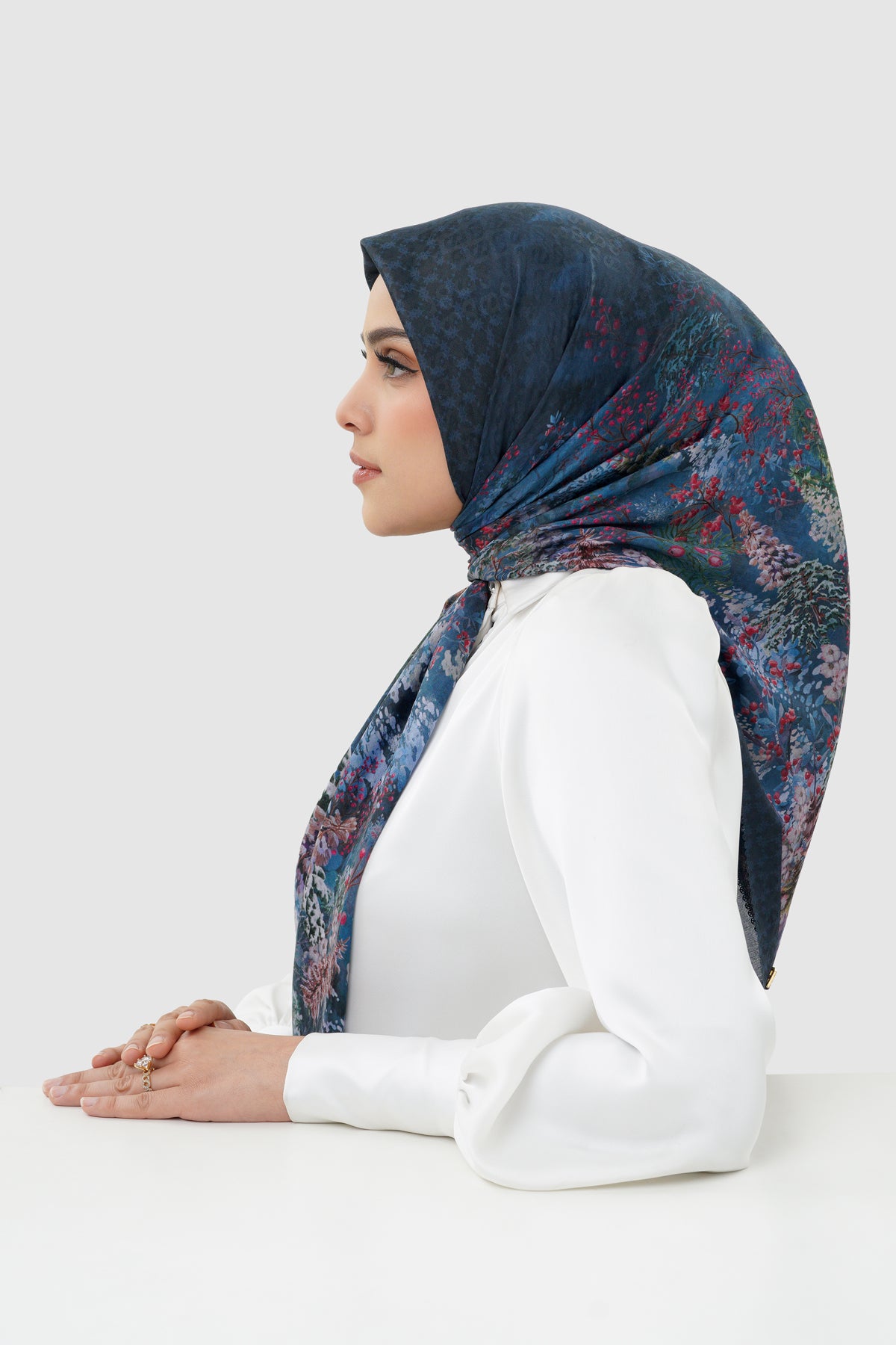 Holiday 3 Jacquard Voile - Midnight