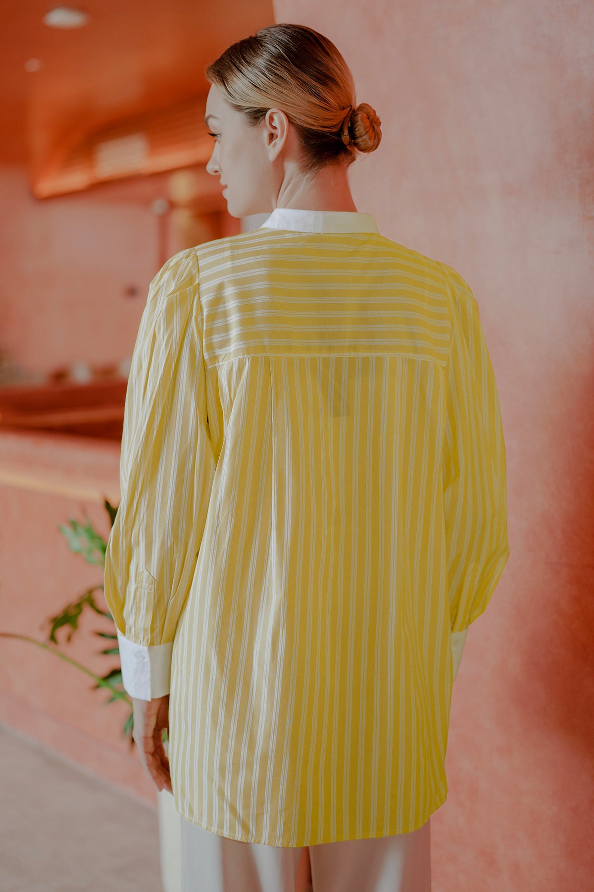 Double Striped Shirt - Yellow