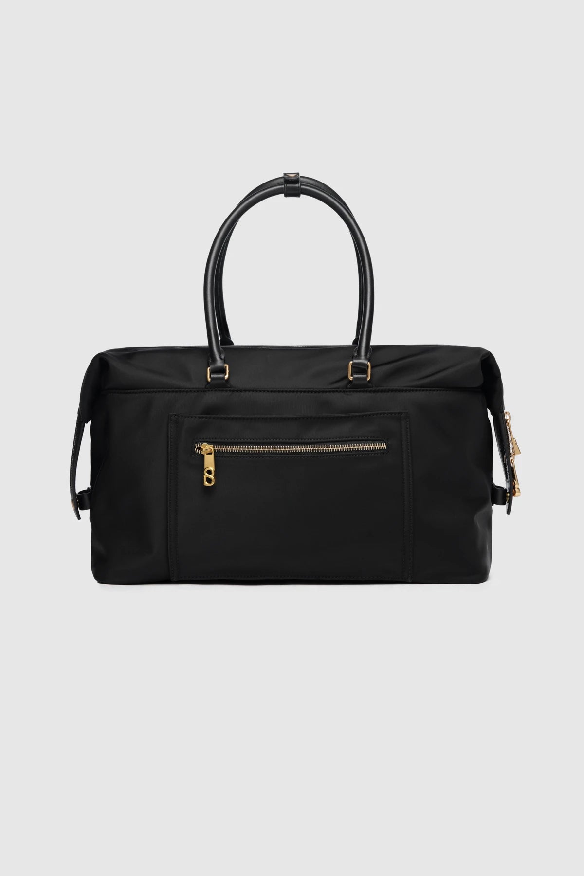 nara carryal bag in black by buttonscarves back view
