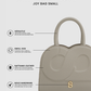 Joy Bag Small - Saffiano Leather - Creta