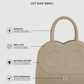 Joy Bag Small - Saffiano Leather - Clay