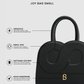 Joy Bag Small - Saffiano Leather - Black