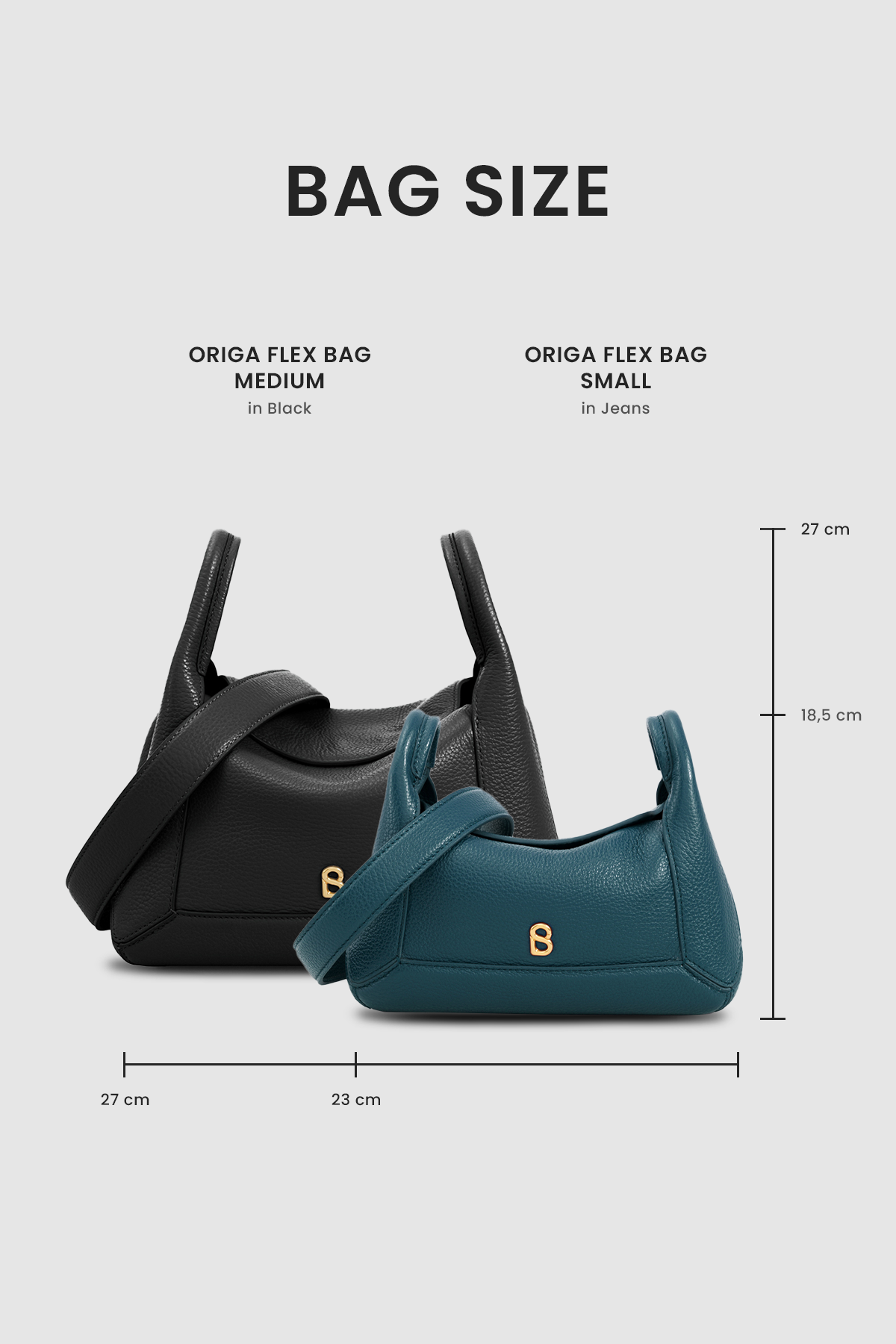 Origa Flex Bag Small - Jeans