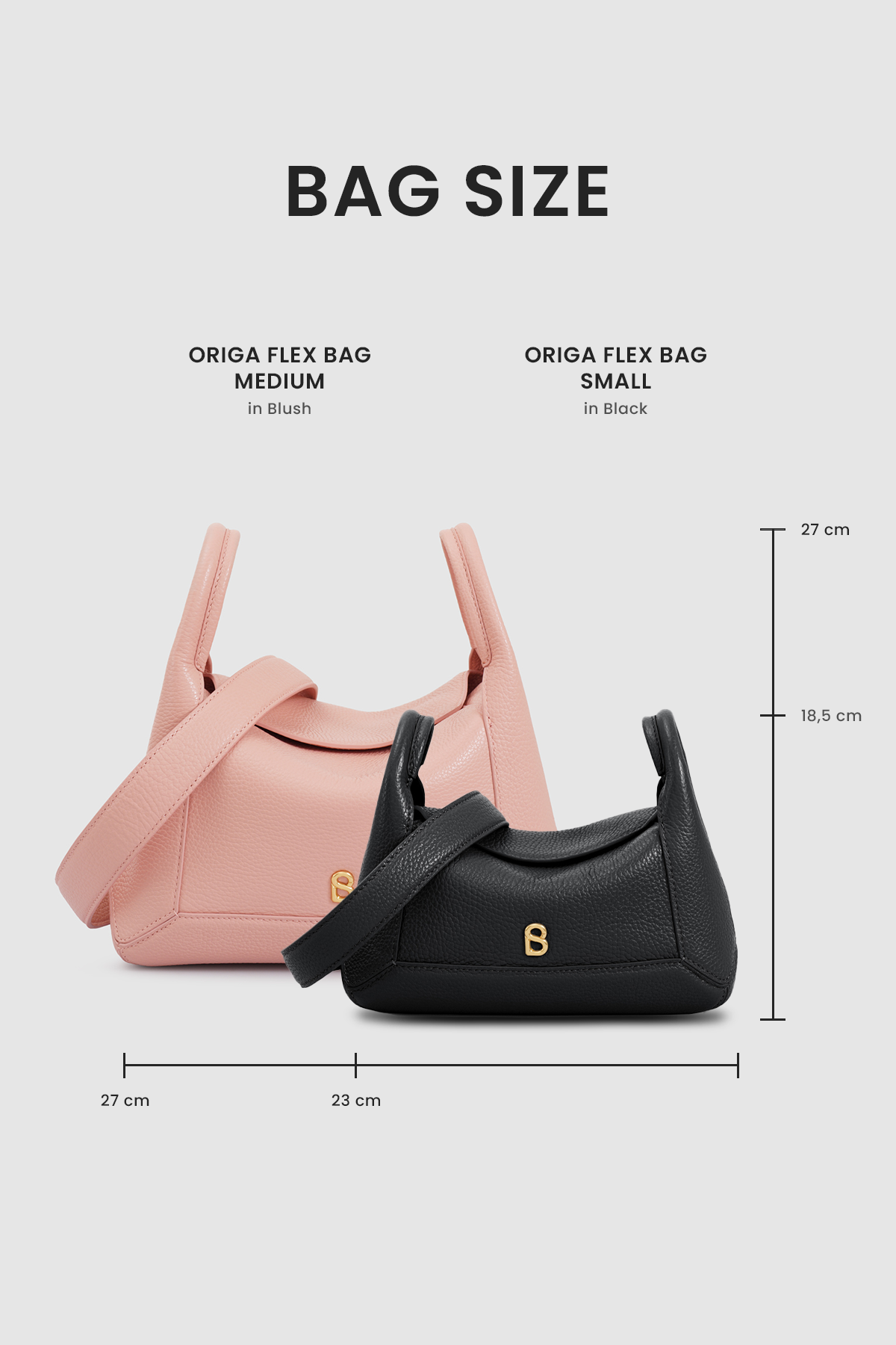Origa Flex Bag Medium - Blush