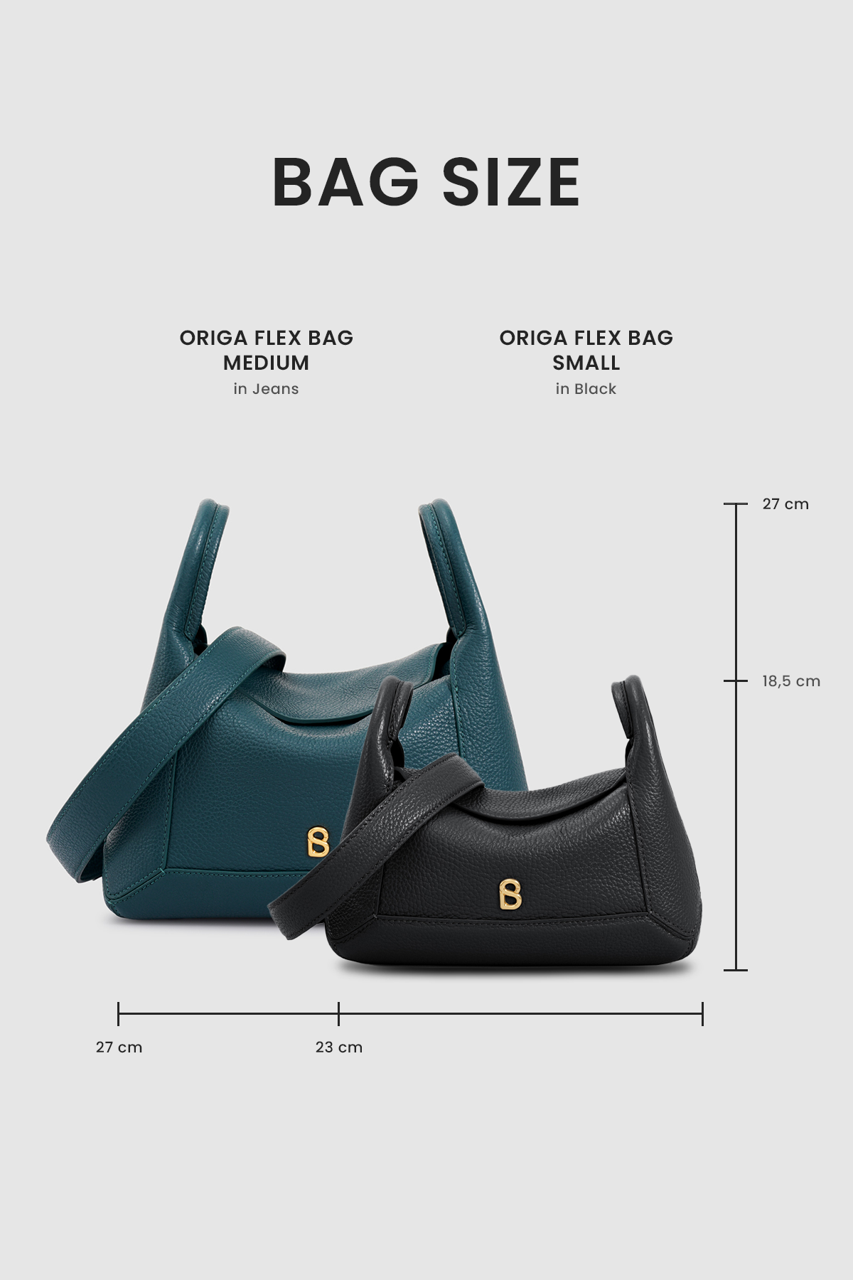 Origa Flex Bag Medium - Jeans