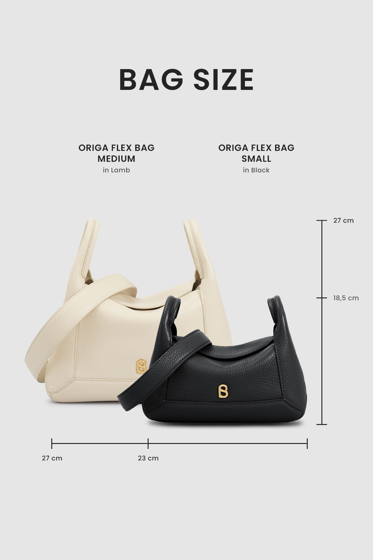 Origa Flex Bag Medium - Lamb