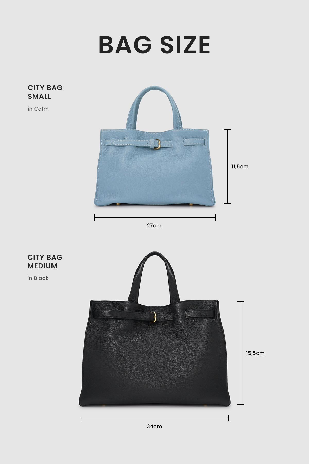 The City Bag Small - Calm