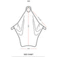 Beverly Prayer Robe - Cocoa