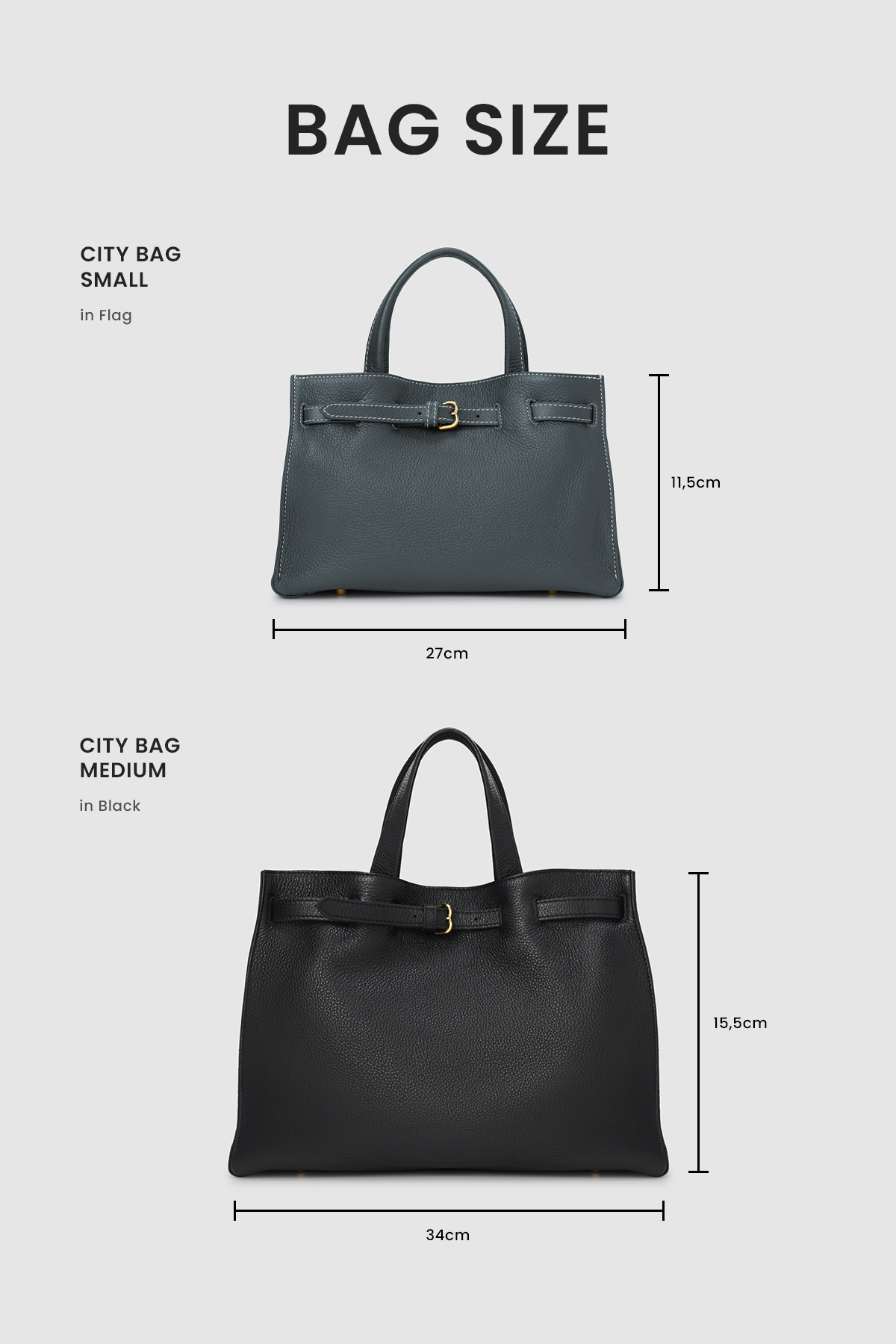 The City Bag Small - Flag
