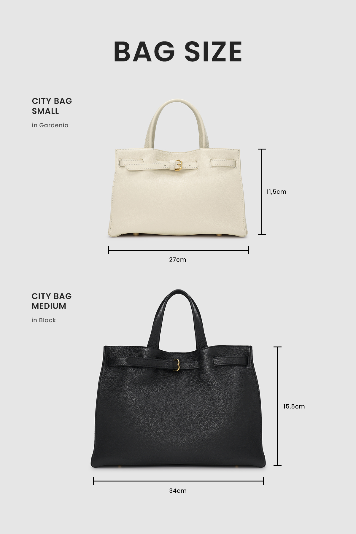 The City Bag Small - Gardenia