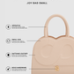 Joy Bag Small - Saffiano Leather - Seaside