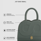 Joy Bag Small - Saffiano Leather - Loden