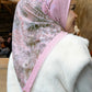 Holiday 3 Jacquard Voile - Snowdrift Pink