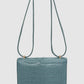Alba Bag - Dusty Blue in Croco
