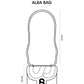 Alba Bag - Black/Red