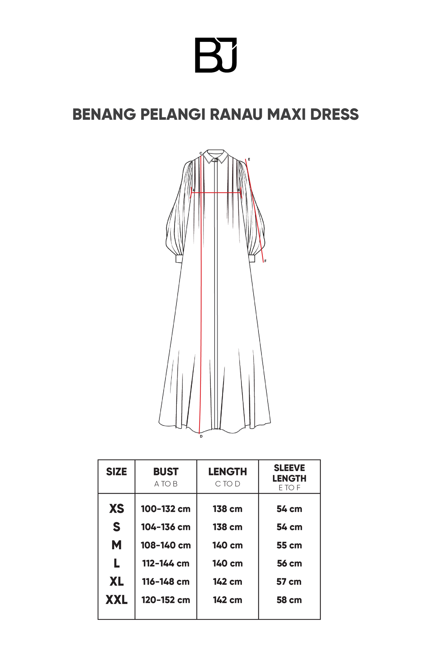Benang Pelangi Ranau Maxi Dress - Ivory