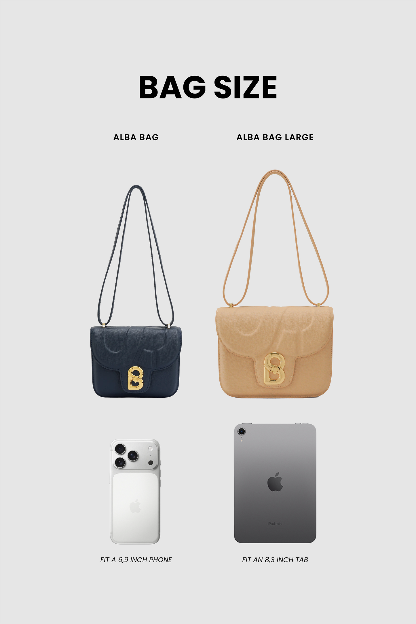 Alba Bag Large - Popcorn