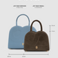 Joy Bag Small - Suede Leather - Dark Brown