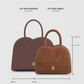 Joy Bag Small - Suede Leather - Caramel