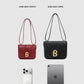 Alba Bag - Crimson Red in Croco