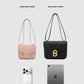 Alba Bag - Shiny Leather - Rosebud