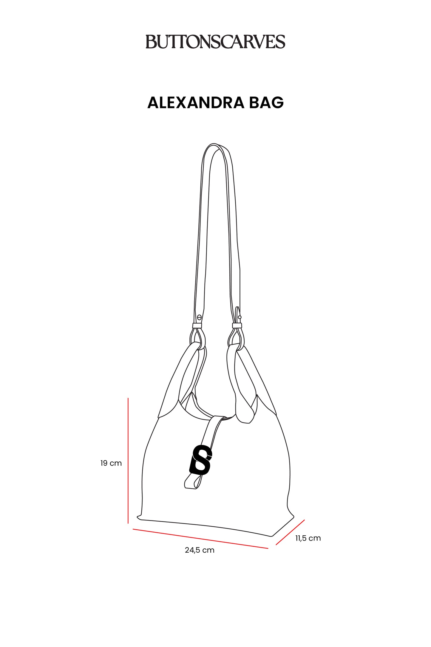 Alexandra Bag - Jeans