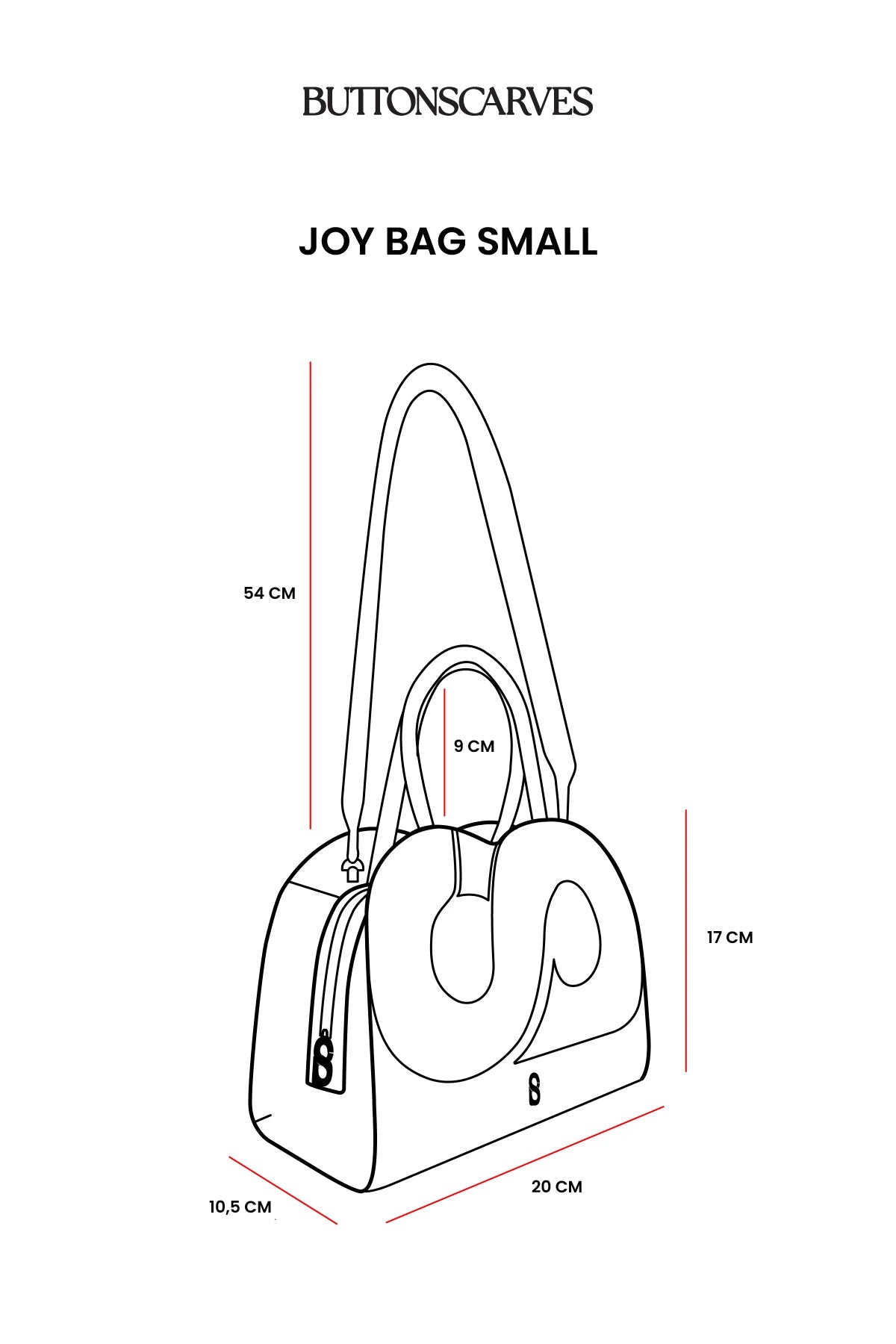 Joy Bag Small - Red