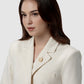 Square Pin Brooch Package - White