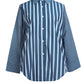 Aeera Stripes Shirt - Blue