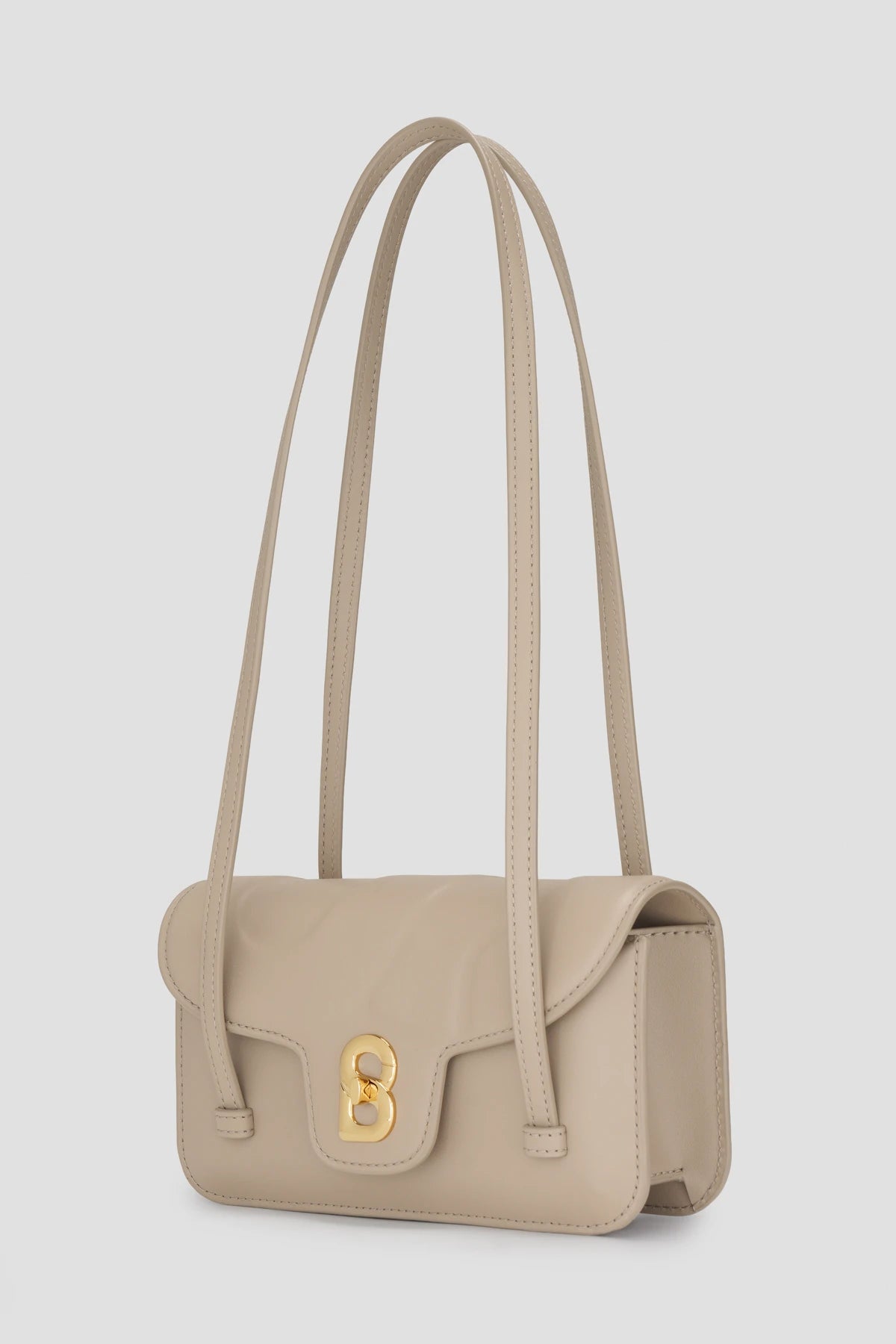 alka shoulder bag in cocoon by buttonscarves front view