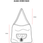 Alma Hobo Bag - Denim