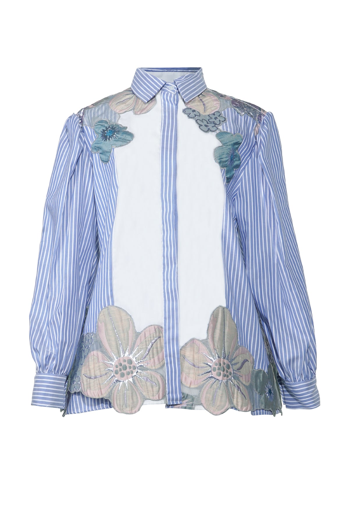 Anca Embroidery Shirt - Lilac