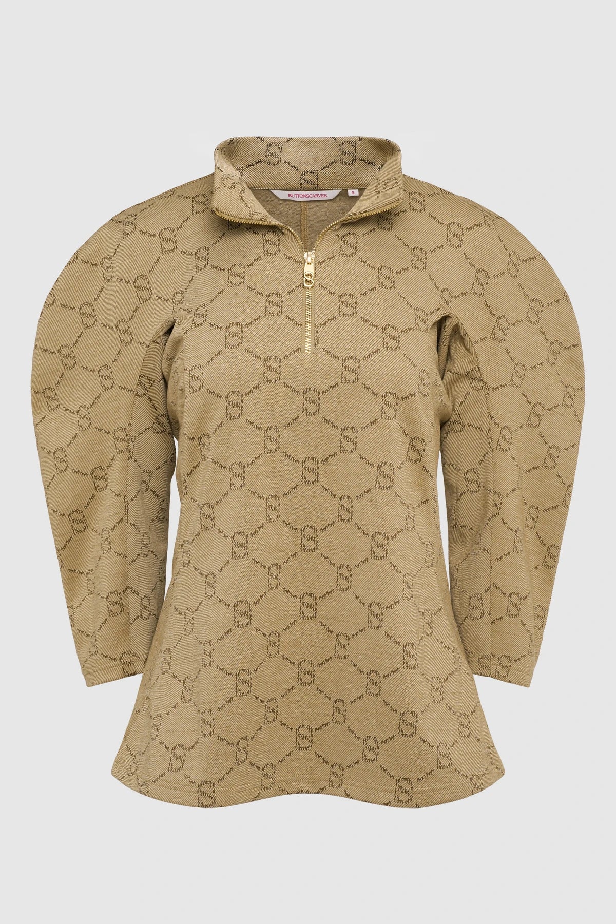 Beverly Monogram Sweatshirt - Brown